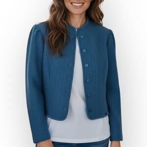 Eisbar Blue Women's Wool Blazer (232)